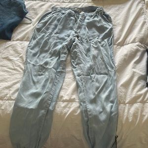 Blue forever 21 joggers